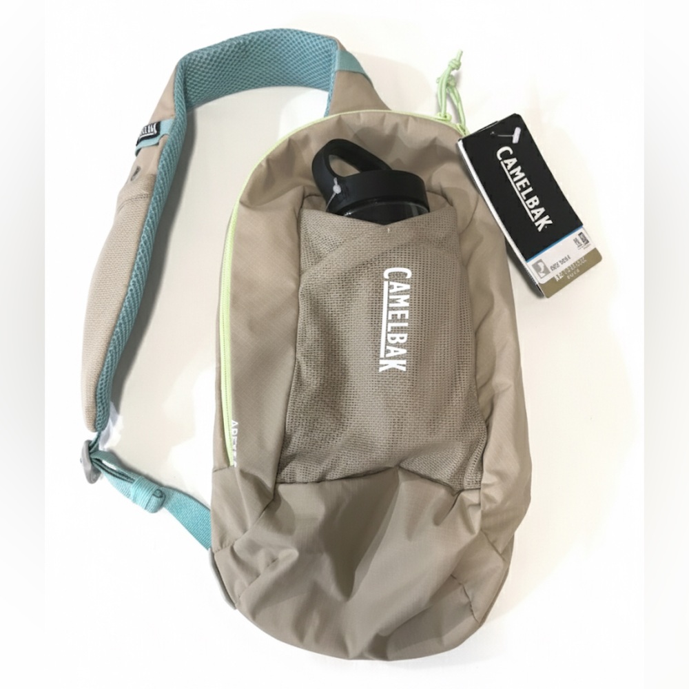 CamelBak Tan and Teal Crossbody Bag